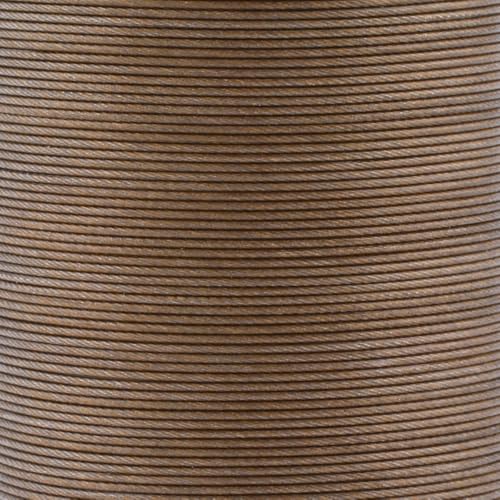 Beadalon 49 Strand Stainless Steel Bead Stringing Wire, .015 in / 0.38 mm, Bronze, 10 ft / 3.1 m - color: Bronze, style: .015 in / 0.38 mm, 10 ft / 3.1 m