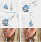 925 Sterling Silver Earring Hooks, 750PCS Earring Hooks Kit 250PCS/125Pairs Hypoallergenic Ear Wires with 250PCS Silver Open Jump Rings and 250PCS Rubber Backs Earwire for Jewelry Making - size: 750pcs-silver