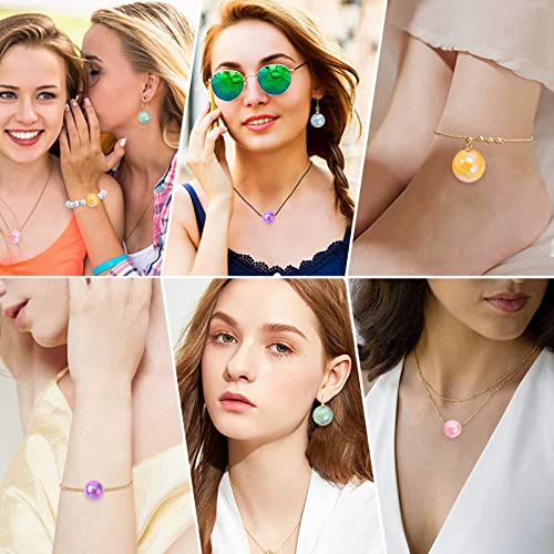 DanLingJewelry 100pcs Random Color Opaque Acrylic Round Beads - Bubble Gum Ball Spacer for DIY Jewelry Making - color: 100pcs - Random Color - 20mm Round - Opaque