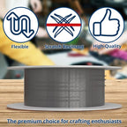 Soft Flex Econoflex Hobby Beading Wire - Flexible Stainless Steel Wire for Crafting - 7 Strand 0.19 30 Ft - style: Steel Grey