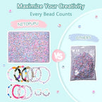 Acrylic Letter Beads Alphabet Colorful Letter White Cube Beads for Friendship Bracelets and Gifts Souvenir Jewelry Making(6 * 6mm Cube, 900pcs) - color: Colorful White(Cube)