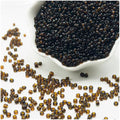 Coffee Color Glass Seed Beads 5000 Pcs, 3mm Small Craft Pony Beads Bulk for Bracelets, DIY Necklace Ring Waist Chain - color: Coffee