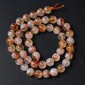 10MM 38PCS Natural Stone Citrine A Grade Quartz Crystal Loose Beads for Jewelry Making DIY Bracelet Necklace 1 Strand 15’’ - color: Citrine A, size: 10mm