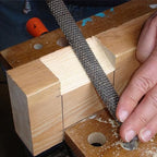 TARIST 3-Piece 8" Wood Rasp File Set, Includes Flat/Half-Round/Round. For Woodworking & Sharping Wood - style: Wood File - 3 pcs