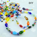 200pcs 3x5mm Teardrop Crystal Glass Beads Vertical Hole Faceted Loose Spacer Beads for DIY Craft Jewelry Making Necklace Bracelet Earring Wind Chimes(Green Series) - color: Green Series, size: 3x5mm