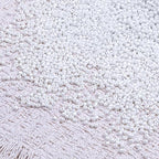 2000pcs Glass Seed Beads Bulk, 4mm 6/0 Mini Pony Spacer Small Individual Color Seed Beads for DIY Bracelet Necklaces Wrist Jewelry Making, Cream White - color: Cream White
