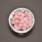 6mm Rose Quartz Matte Round Natural Gematone Loose Beads for Jewelry Making DIY 1 Strand 15" - color: Matte Pink Rose Quartz, size: 6mm