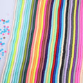 19000pcs 50 Strands Clay Bead Bracelet Kit, 6mm Flat Round Polymer Clay Beads Spacer Heishi Beads for Jewelry Making Earring Necklace - color: 50 Strands Colorful