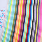 19000pcs 50 Strands Clay Bead Bracelet Kit, 6mm Flat Round Polymer Clay Beads Spacer Heishi Beads for Jewelry Making Earring Necklace - color: 50 Strands Colorful