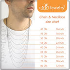 555Jewelry 1.2mm Stainless Steel Snake Chain Necklace for Men & Women, 16-28 Inch - color: Silver