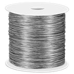 cridoz 26 Gauge Stainless Steel Wire for Jewelry Making, Baling Wire for Wrapping, Craft and Jewelry Making - size: 26 Gauge