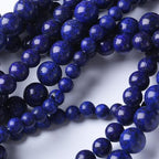 Lapis Lazuli Beads Gemstone Round Crystal Energy Jade Beads Stone Beads for Jewelry Making DIY Bracelet Necklace Jewelry Making 1 Strand 15.5inch 31PCS 12MM… - color: Lapis lazuli Beads, size: 12MM