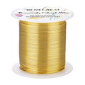 BENECREAT 18 Gauge 32 Yards Gold Jewelry Wire - Tarnish Resistant Beading & Wrapping Wire for DIY Craft Making - color: Gold, size: 18 Gauge