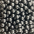 400 Round Black and White Acrylic Beads 10mm Diameter with 1.8mm Hole - color: Black and White, size: 10mm