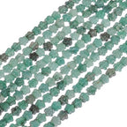 Songxi 60pcs 6mm Green Aventurine Plum Blossom Natural Stone Beads for Jewelry Making, Smooth Loose Flower Shape Gemstone Beads for Bracelets Necklace Earrings Making Supplies ﻿ - color: Green Aventurine