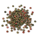 BEADIA Natural Unakite Disk Stone Beads 4x2mm 160pcs Rondelle Loose Semi Gemstone Beads for Jewelry Making Design - color: Unakite