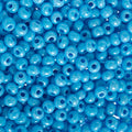 John Bead Czech Glass Seed Beads 6/0 Blueberry Beads for Jewelry Making Crafts, 23g Vial - color: Blueberry