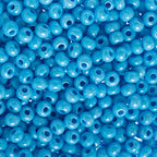 John Bead Czech Glass Seed Beads 6/0 Blueberry Beads for Jewelry Making Crafts, 23g Vial - color: Blueberry