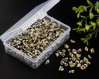 Natural Chip Stone Beads Dalmation Spot 5-8mm About 400 pieces Irregular Gemstones Healing Crystal Loose Rocks Bead Hole Drilled DIY for Bracelet Jewelry Making Crafting (5-8mm, Dalmation Spot Jasper) - color: Dalmation Spot Jasper