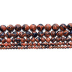 8mm Blue Gold Sand Stone Mixed Sandstone Beads Round Semi Precious Gemstone Loose Beads for Jewelry Making 14"(45-48pcs/strand) - color: Mixed Sandstone, size: 8mm