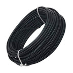 INSPIRELLE 9 Gauge 42 Feet Black Aluminum Craft Wire Bendable Metal Wire for Jewelry Craft Making - color: Black, size: 9 Guage (3.0mm)