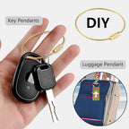Keychain, 23 Pack of 5.9 Inches Coated Wire Keychain Cable 1.5mm Stainless Steel Loop Rings for Hanging Luggage Tag, Keyrings and ID Tag Keepers, Gold