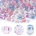 15Pcs Acrylic Beads 10 * 16mm UV Flat Pumpkin Shaped Fit for DIY Jewelry Bracelet Necklace Keychain Beadable Pens Mobile Phone Chain Making Cute (Pumpkin-Mixed Color) - color: Pumpkin-Mixed color