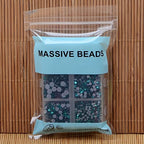 4000Pcs Mixed Size Hot Fix Round Crystals Gems Glass Stones Hotfix Flat Back Rhinestones (Blue Zircon) - color: Blue Zircon, size: 4000 Count (Pack of 1)