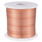 12 Gauge Copper Aluminum Craft Wire (105FT) - Anodized for Jewelry Making, Beading Floral, Plant Gardening, Sculpting & Modeling Craft Wire (Copper Tone #4, 2mm) - color: Copper Tone #4