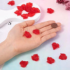 Crafans 90Pcs Frosted Acrylic Leaf Charms Spring Autumn Leaf Pendants Maple Leaves Beads Plant Petal Charms for Jewelry Making (Red) - color: Red