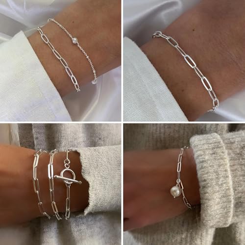 33 Feet Silver Paperclip Chains Roll, 2.5MM Silver Plated Brass Paperclip Oval Cable Link Chains Spool Bulk for Jewelry Making DIY Craft - color: 2.5mm silver paper clip chain
