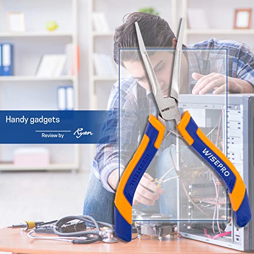6 Inch Mini 45-Degree Bent Long Nose Pliers, Jewelry/Craft Making, Repairing - style: 6 Inch Bent Long Nose Pliers