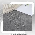 12 PCS Stainless Steel Snake Chain Necklace with Lobster Clasps, Thin Stainless Steel Chain Necklace for Jewelry Making