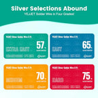 Silver Solder Wire Extra Easy Silver Solder 26 Gauge For Jewelry Repair Silver Repair 5 FT - color: Extra Easy Solder, size: 26 Gauge 5 Ft