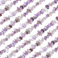 MECCANIXITY 310 Pcs Natural Drilled Gemstone Chips Bulk 3mm to 5mm Dia. Irregular Tumbled Crystal Chip Beads for Jewelry Making Craft Supplies (Purple) - color: Purple, size: 3-5mm