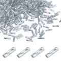 uxcell 1500Pcs Glass Bugle Seed Beads, 6x2mm Mini Long Tube Seed Beads Tube Loose Glass Seed Spacer Bead for DIY Earring Bracelets Necklace Jewelry Making Embroidery, Ice Blue - color: Ice Blue