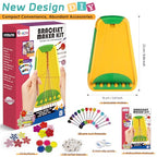 Friendship Bracelet Making Kit for Girls Ages 8-12, Kids Jewelry Making Kit with 28 Pre-Cut Threads and Letter Beads, Arts and Crafts for Kids, Birthday Easter Gifts for 6 7 8 9 10 11 12 Year Old - color: Green