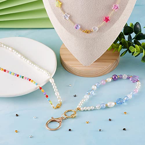 Pandahall 1Box/180pcs 6 Colors 6mm Brass Half Round Open Crimp Beads Covers Knot Covers Beads End Tips for Jewelry Makings Antique Bronze & Red Copper & Black & Silver & Golden & Platinum