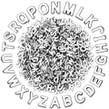 Augshy 700Pcs Large Letter Beads Silver Plastic A-Z Mixed Alphabet Shape Beads for Jewelry Making Bracelets Necklaces Key Chains Shoelaces Crafts Party Decor(9x12mm) - style: Silver Alphabet Style