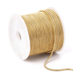 33 Feet Gold Snake Chains Roll, 1.5mm 18K Gold PVD Plated 304 Stainless Steel Round Snake Chain Bulk Spool for Jewelry Making DIY Craft - color: 1.5mm Gold Round Snake Chains
