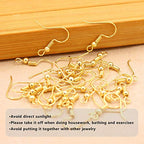 Hypoallergenic Earring Hooks 150 PCS/75 Pairs, Silver Plated Ear Wires Fish Hooks,500pcs Earring Making Kit with Jump Rings and Clear Silicone Earring Backs Stoppers for DIY Jewelry Making - color: Silver,Gold, size: 500pcs