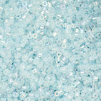 John Bead 25g Cylin Beads Sky Glow in Dark AB 11/0 Glass Cylindrical Seed Beads for Jewelry Bracelets Necklaces Earrings Making Embroidery - color: Sky Glow in Dark AB