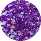 450 PCS Acrylic Star Shape Beads AB Colors Loose Pony Spacer Beads with Hole for Jewelry Making Necklace Earring Key Chains DIY Projects(Purple AB) - color: Purple AB