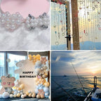 0.3mm Dia Crystal Beading Cords Clear Fishing Line Non-Elastic Nylon Thread for Christmas Ornaments Jewelry Making Craft Fishing - 50M 2 Rolls - size: 0.3mm - 50M 2 rolls