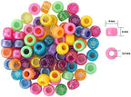 Beadery B6262 The Sparkles Pony Bead Box - approximately 2300 beads - size: 9x6mm