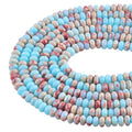 Rondelle Beads Natural Stone Beads for Jewelry Making 5x8mm 1 Strand 15.5inch Lentil Spacer Beads Rondelle Gemstone Beads Semi-Precious Stone Beads for Bracelet Necklace Crafts Imperial Jasper Beads - color: Imperial Jasper Beads