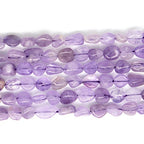 MJDCB Natural Irregular Shape Stone Beads 6-8mm Lilac Amethyst Gemstone Energy Crystal for Jewelry Making Bracelet Necklace - color: Lilac Amethyst