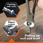 SPEEDWOX End Nippers Long Reach 5-1/2 Inch Mini End Cutting Pliers End Cutters Fine Precision Professional Wire Cutter for Jewelry Making Carpenter Construction Tools Nail Remover Mini Nippers - style: End Cutting Pliers