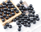 AD Beads Large Hole Wood Spacer Wooden Jewelry Making Bracelet Necklace Chandelier, Large Wooden Rosary Beads Craft Beads (16mm 100pcs, Black) - color: Black, size: 16mm 100pcs