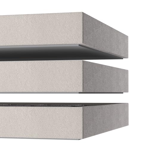 2-Piece Gray leather Stackable Jewelry Organizer Tray Set, Bracelet Ring Earring Holder Box, Necklace Display Stand for Storage and Retail Display (24 Grids) - style: 24 Grids
